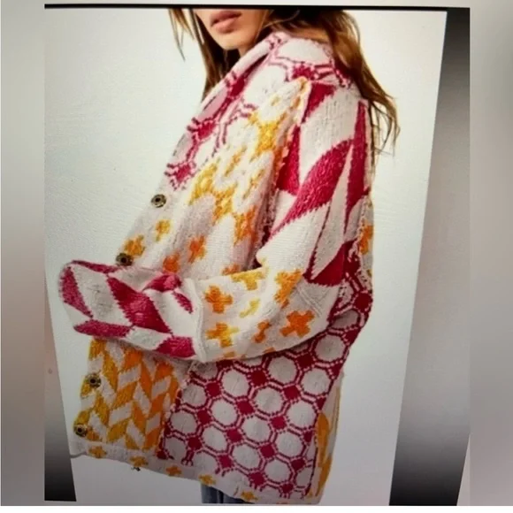 Free People Bright Optimistic Cardi - Picture 7 of 8